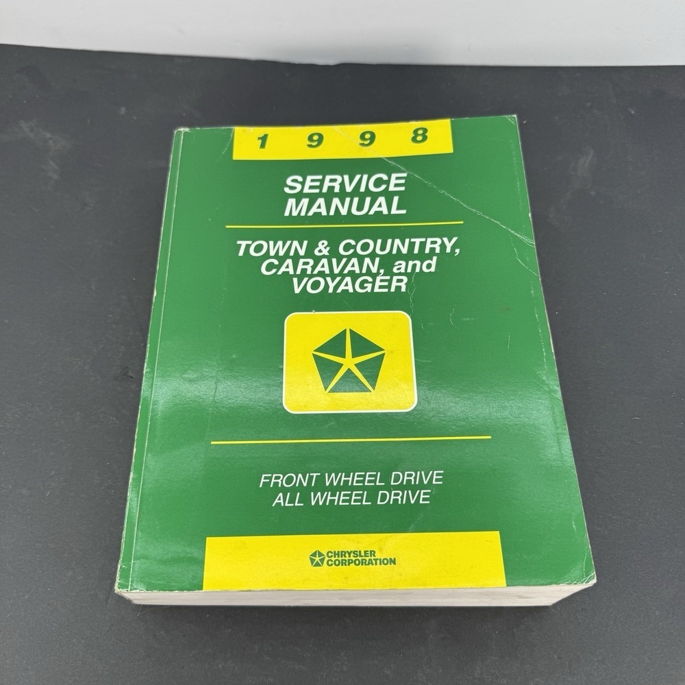 1998 Chrysler Town & Country Dodge Caravan Plymouth Voyager Shop Service Manual